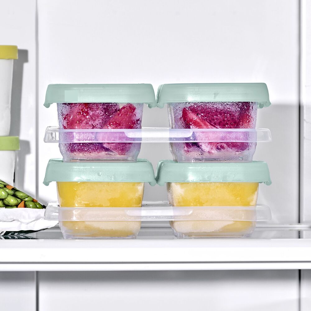 Baby Blocks Food Storage Containers (4 oz) - Opal A0