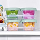 Baby Blocks Food Storage Containers (6 oz) - Opal Y3