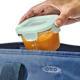 Glass Baby Blocks Food Storage Containers (4 oz) - Opal B0