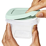 Silicone Baby Blocks Food Storage Containers (4 oz) - Opal B2