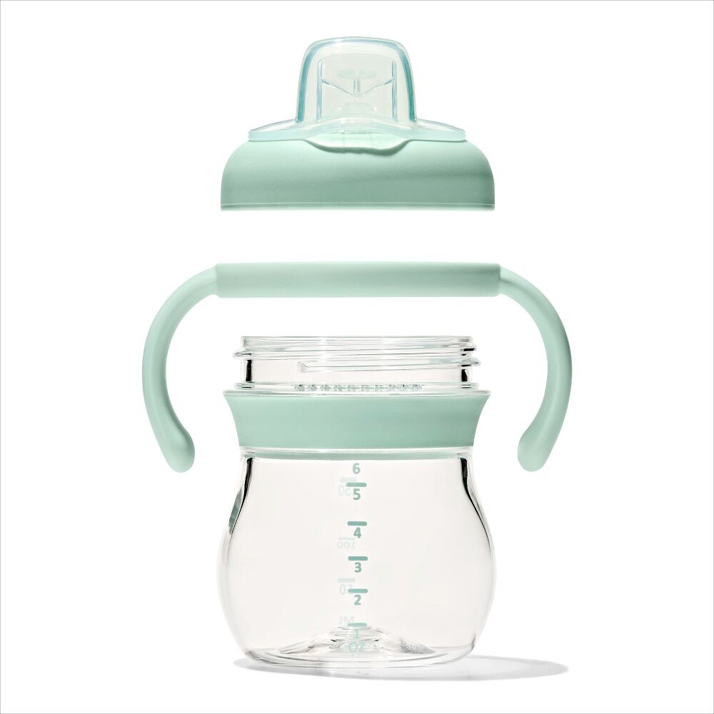 Transitions 6 Oz Soft Spout Sippy Cup with Removable Handles V6